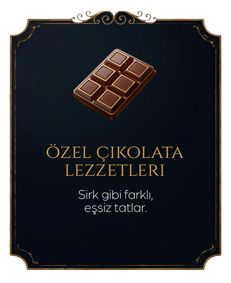 Özel çikolata lezzetleri